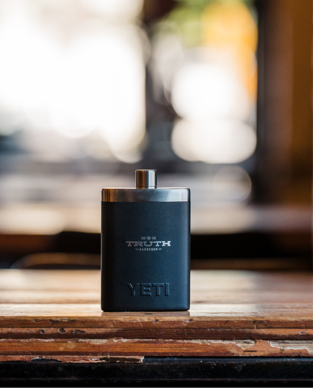 TRUTH BBQ YETI Flask