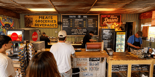 Inside the truth bbq brenham location