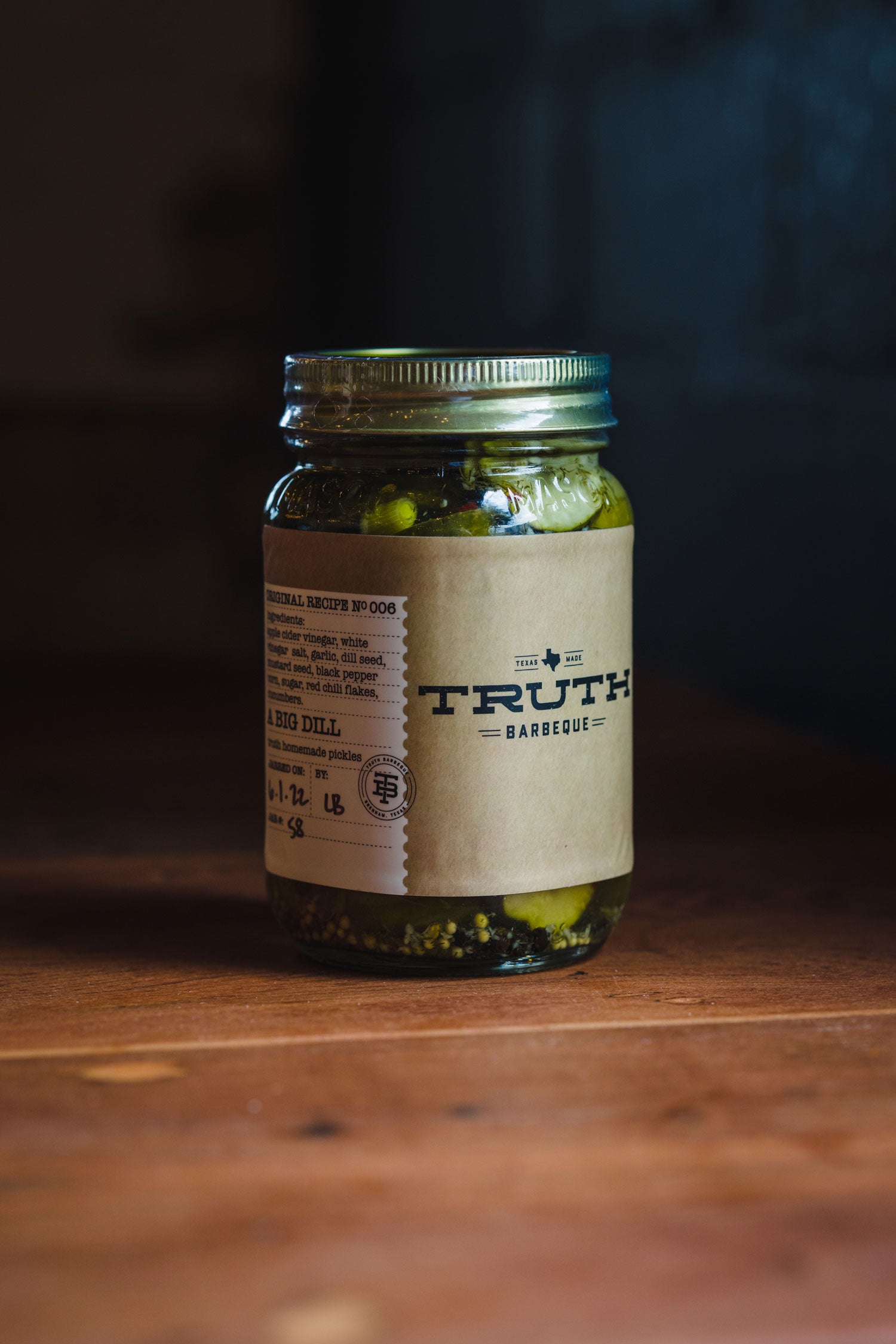 TRUTH A Big Dill House Pickles – Truth BBQ