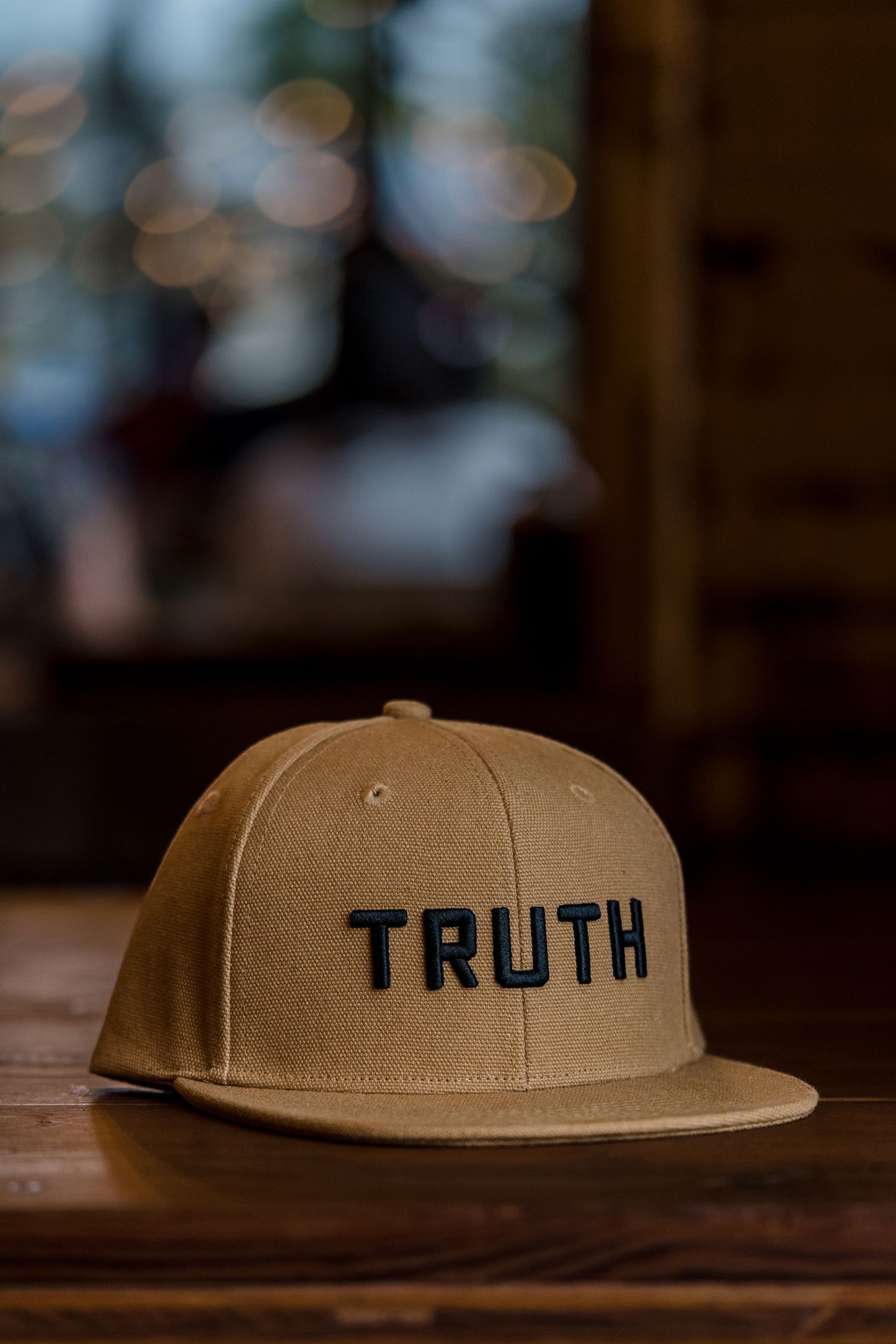 TRUTH Duck Canvas Premium Stitched Hat in GOLD